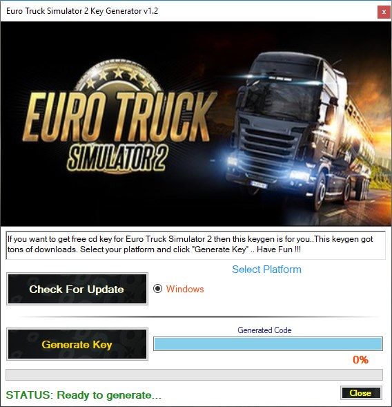Euro truck product key