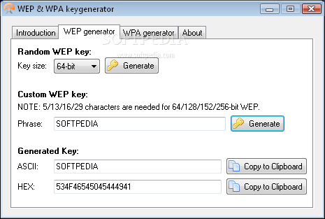 Wep Wpa Key Generator Android